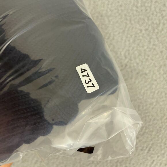 Banana Republic 1/4 Snap Sweater Men L Navy Merino Wool Mock Neck Knit Pullover - Picture 7 of 7